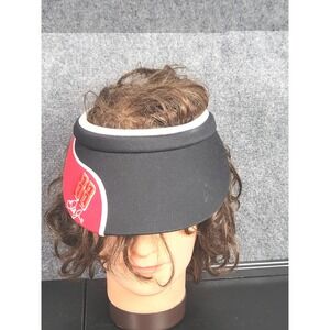 Dale Earnhardt Jr 88 Chase Authentics NASCAR Visor Hat Racing Black Red Summer‎
